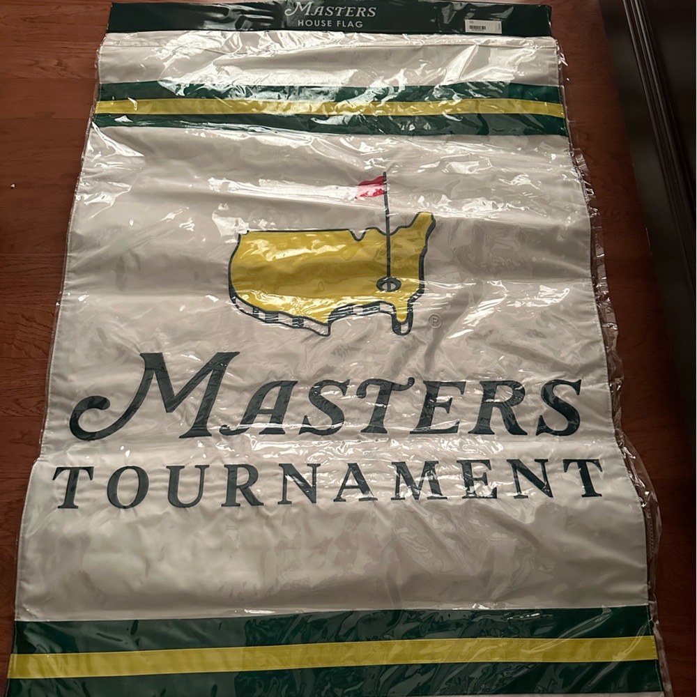 NEW Masters House Flag - Augusta National Golf - Large 41” tall x 27” wide.